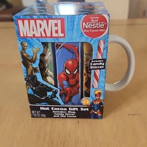 Marvel Spiderman mug hot cocoa set